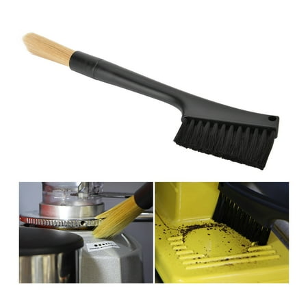 Mgaxyff Coffee Grinder Cleaning Brush Cleaning Brush Two Head Brush Cleaning Brush For Coffee Bean Grinder Bar Tabletop Cleaning Tool