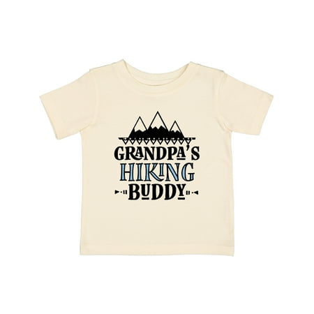 Inktastic Grandpa Hiking Buddy Hiker Gift Baby Boy T-Shirt