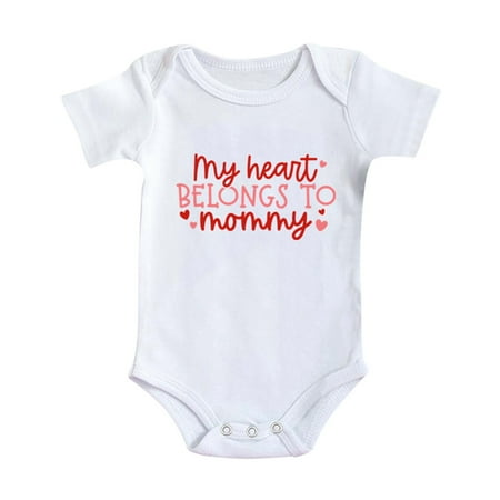 Boys Girls Short Sleeve Valentine s Day Letter Print Romper Bodysuit For Children Clothes Baby Clothes Boy Onesies 0-3 Months Girl Newborn Thanksgiving Outfit Girl
Boys Girls Short Sleeve Valentine s Day Letter Print Romper Bodysuit For Children Clothes Baby Clothes Boy Onesies 0-3 Months Girl Newborn Thanksgiving Outfit Girl