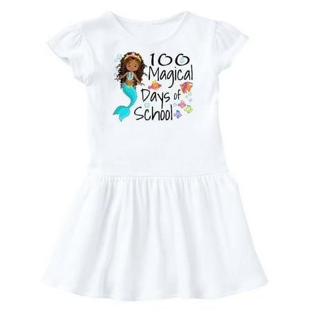 Inktastic 100 Magical Days of School with Blue Mermaid and Fish Gift Toddler Girl Dress
Inktastic 100 Magical Days of School with Blue Mermaid and Fish Gift Toddler Girl Dress