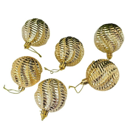 IOAOAI 6Pcs 6cm Christmas Tree Ball Spiral Design Shatterproof Bright Color Lanyard Delicate Scene Layout Reusable Xmas Party Decor Ball Pendant for Festival
IOAOAI 6Pcs 6cm Christmas Tree Ball Spiral Design Shatterproof Bright Color Lanyard Delicate Scene Layout Reusable Xmas Party Decor Ball Pendant for Festival