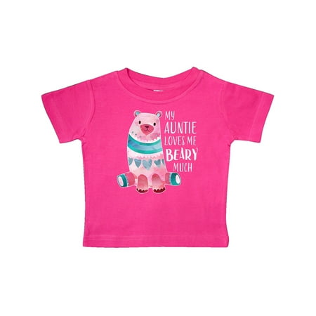 Inktastic My Auntie Loves Me Beary Much with Cute Bear Gift Baby Boy or Baby Girl T-Shirt
Inktastic My Auntie Loves Me Beary Much with Cute Bear Gift Baby Boy or Baby Girl T-Shirt