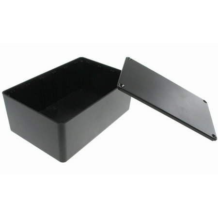 Black Plastic Enclosure Project Box with Lid and Screws 5.89 x 3.89 x 2.36
Black Plastic Enclosure Project Box with Lid and Screws 5.89 x 3.89 x 2.36