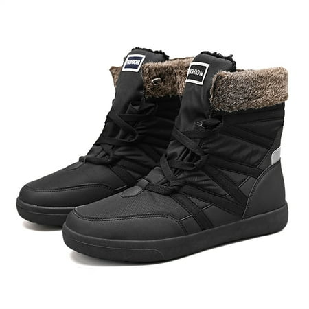 Winter warm snow boots with plush lining lightweight high boots outdoor waterproof non-slip hiking shoes
Winter warm snow boots with plush lining lightweight high boots outdoor waterproof non-slip hiking shoes