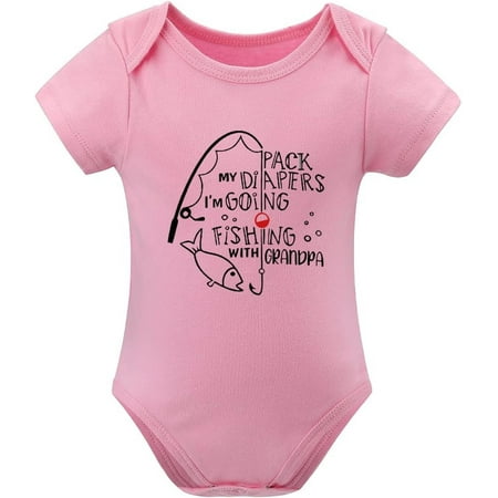 Pack My Diaper I m Going Fishing With My Grandpa Newborn Coming Home Outfit Short Sleeve Cute Newborn Girl Outfits
Pack My Diaper I m Going Fishing With My Grandpa Newborn Coming Home Outfit Short Sleeve Cute Newborn Girl Outfits