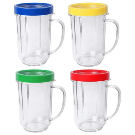 SNOWINSPRING 16Oz Cups for MB Blender Juicer 250W MB-1001 Party Cups Mugs By with Colored Lip Rings
SNOWINSPRING 16Oz Cups for MB Blender Juicer 250W MB-1001 Party Cups Mugs By with Colored Lip Rings