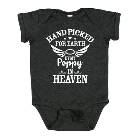 Inktastic Handpicked for Earth by My Poppy in Heaven with Angel Wings` Gift Baby Boy or Baby Girl Bodysuit
Inktastic Handpicked for Earth by My Poppy in Heaven with Angel Wings` Gift Baby Boy or Baby Girl Bodysuit