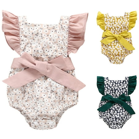 Newborn Baby Girl Bowknot Bodysuit Floral Romper Jumpsuit Outfit Playsuit Clothes 0-24M
Newborn Baby Girl Bowknot Bodysuit Floral Romper Jumpsuit Outfit Playsuit Clothes 0-24M