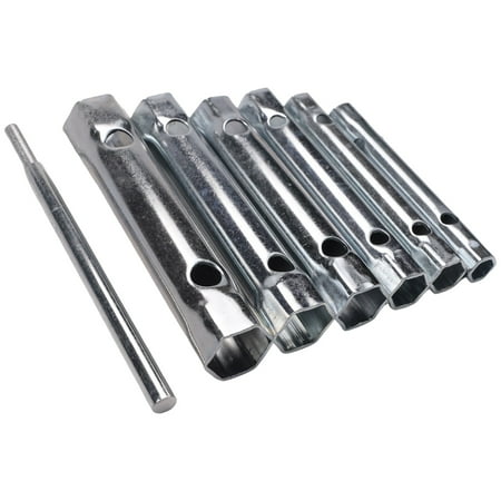 6PC 8-19mm Metric Tubular Box Wrench Set Tube Bar -Plug Spanner Steel Double Ended for Automotive Plumb Repair
6PC 8-19mm Metric Tubular Box Wrench Set Tube Bar -Plug Spanner Steel Double Ended for Automotive Plumb Repair
