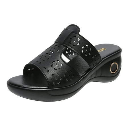 AIMAOMI Women s Summer Hollow Out Flowers Non Slip Slip On Fish Mouth Wedges Beach Open Toe Breathable Sandals Slippers Shoes Women s Slipper H
AIMAOMI Women s Summer Hollow Out Flowers Non Slip Slip On Fish Mouth Wedges Beach Open Toe Breathable Sandals Slippers Shoes Women s Slipper H