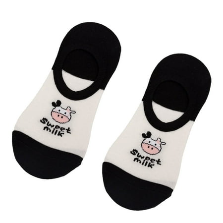 【Ready Stock】 Women Summer Invisible Low Cut No Show Boat Socks Harajuku Sweet Cartoon Milk Cow Pattern Striped Print Cotton Hosiery
【Ready Stock】 Women Summer Invisible Low Cut No Show Boat Socks Harajuku Sweet Cartoon Milk Cow Pattern Striped Print Cotton Hosiery