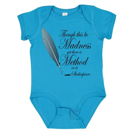 Inktastic Shakespeare Hamlet Madness Gift Baby Boy or Baby Girl Bodysuit