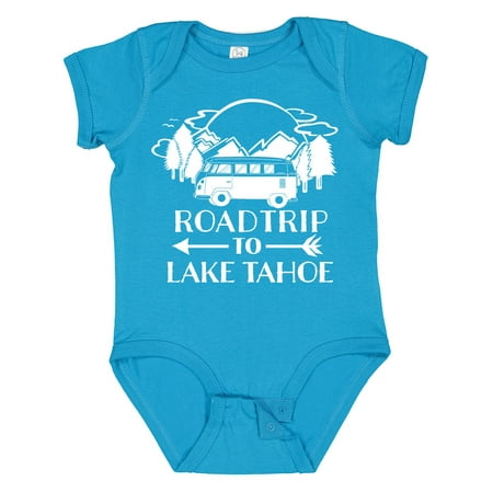 Inktastic Road Trip to Lake Tahoe Gift Baby Boy or Baby Girl Bodysuit