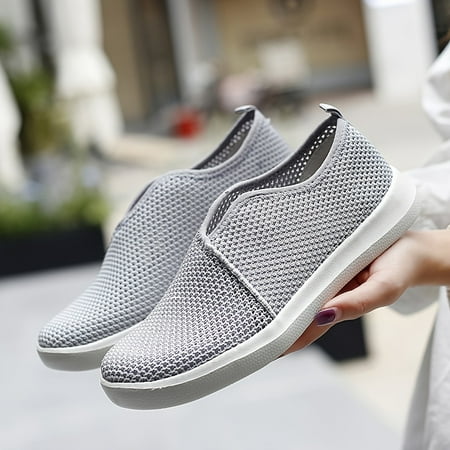 Breathable Mesh Slip On Casual Sneakers Lightweight Flat Walking Running Sports Shoes Women s Footwear
Breathable Mesh Slip On Casual Sneakers Lightweight Flat Walking Running Sports Shoes Women s Footwear