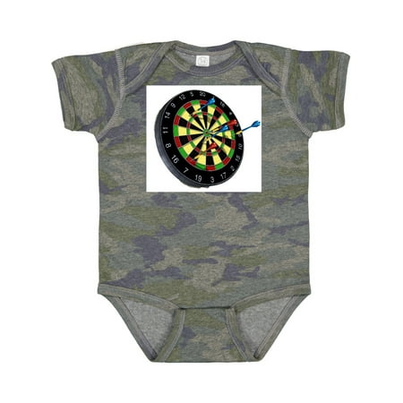 Inktastic Dart Board Gift Baby Boy or Baby Girl Bodysuit