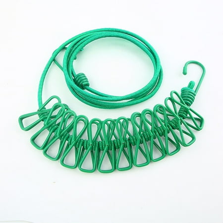 HAXMNOU Big Sale! Home Storage and Organization Portable Travel Clothesline with 12pcs Clothespins Travel Gadgets for Outdoor and Indoor Use (Green)
HAXMNOU Big Sale! Home Storage and Organization Portable Travel Clothesline with 12pcs Clothespins Travel Gadgets for Outdoor and Indoor Use (Green)