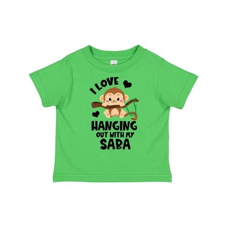 Inktastic Monkey I Love Hanging out with My Saba Gift Toddler Boy or Toddler Girl T-Shirt
Inktastic Monkey I Love Hanging out with My Saba Gift Toddler Boy or Toddler Girl T-Shirt