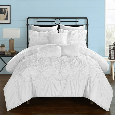Chic Home 10-Piece Grantfield Bed In a Bag Comforter Set