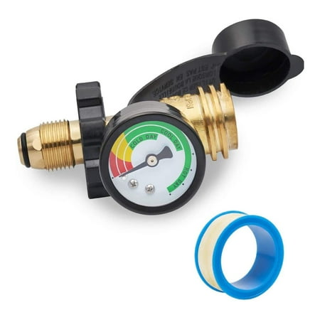 Propane Gauge POL Connection Accurate Propane Meter