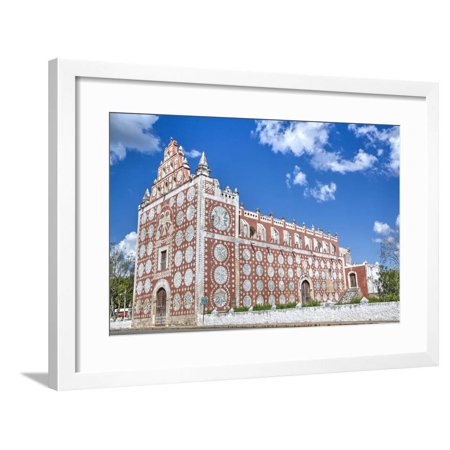 Santo Domingo De Guzman Church and Convent, Built in 1646, Uayma, Yucatan, Mexico, North America Framed Print Wall Art By Richard Maschmeyer