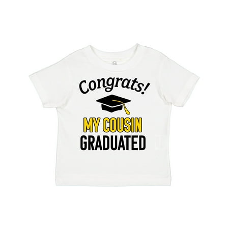 Inktastic Congrats! My Cousin Graduated with Cap Gift Toddler Boy or Toddler Girl T-Shirt
Inktastic Congrats! My Cousin Graduated with Cap Gift Toddler Boy or Toddler Girl T-Shirt