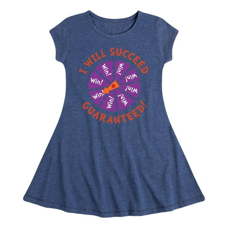 Dr. Seuss - I Will Succeed - Girls Fit And Flare Cap Sleeve Dress 
Dr. Seuss - I Will Succeed - Girls Fit And Flare Cap Sleeve Dress