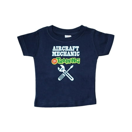Inktastic Aircraft Mechanic In Training Future Occupation Gift Baby Boy or Baby Girl T-Shirt
Inktastic Aircraft Mechanic In Training Future Occupation Gift Baby Boy or Baby Girl T-Shirt