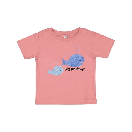 Inktastic Big Brother with Lil Brother Gift Baby Boy T-Shirt