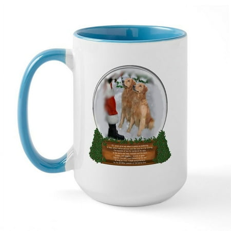 CafePress - Golden Retriever Christmas Large Mug - 15 oz Ceramic Large Mug 
CafePress - Golden Retriever Christmas Large Mug - 15 oz Ceramic Large Mug