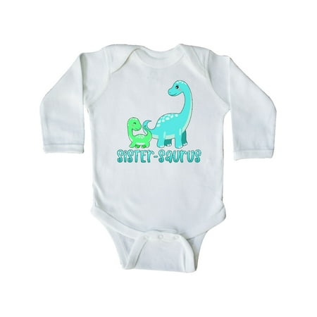 Inktastic Sister-saurus Cute Brontosaurus Family Gift Baby Boy or Baby Girl Long Sleeve Bodysuit
Inktastic Sister-saurus Cute Brontosaurus Family Gift Baby Boy or Baby Girl Long Sleeve Bodysuit