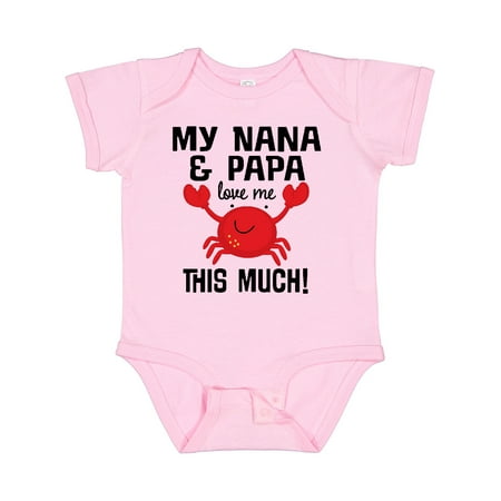 Inktastic Nana and Papa Love Me Grandson Outfit Gift Baby Boy or Baby Girl Bodysuit
Inktastic Nana and Papa Love Me Grandson Outfit Gift Baby Boy or Baby Girl Bodysuit