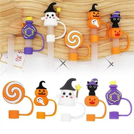 HOOUDO Cup Straw Clearance 10mm Reusable Halloween Themed Cute Caps Fun and Creative Stoppers Ideal for Multiple Beverage Types and Festive Accessories
HOOUDO Cup Straw Clearance 10mm Reusable Halloween Themed Cute Caps Fun and Creative Stoppers Ideal for Multiple Beverage Types and Festive Accessories
