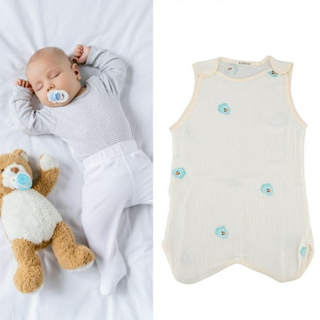 Amonsee Vest Infant Bodysuit Breathable Skin Friendly Soft Restraint Free Elastic Button Design Sleeveless Baby Sleeping Bag For Girls For Toddler
Amonsee Vest Infant Bodysuit Breathable Skin Friendly Soft Restraint Free Elastic Button Design Sleeveless Baby Sleeping Bag For Girls For Toddler