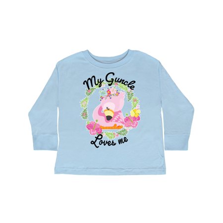 Inktastic Baby Flamingo My Guncle Loves Me in Flower Wreath Gift Toddler Boy or Toddler Girl Long Sleeve T-Shirt
Inktastic Baby Flamingo My Guncle Loves Me in Flower Wreath Gift Toddler Boy or Toddler Girl Long Sleeve T-Shirt