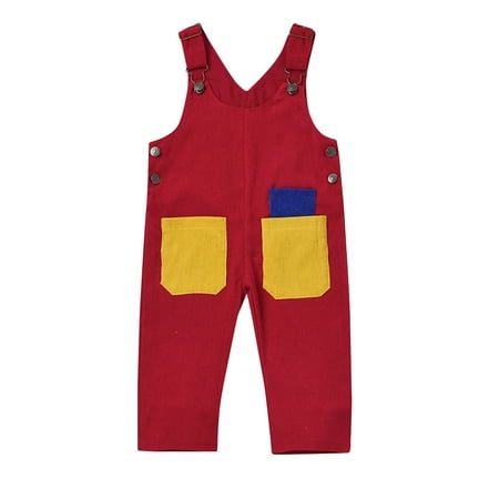 Dadaria Baby Bibs for Girls 1-6T Kids Baby Boy Girl Overalls Straps Suspender Pants Corduroy Bib Pocket Trousers Red 100 Boys Girls
Dadaria Baby Bibs for Girls 1-6T Kids Baby Boy Girl Overalls Straps Suspender Pants Corduroy Bib Pocket Trousers Red 100 Boys Girls