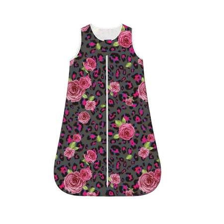 Cauagu Rose Mix Leopard 2 for Infant Wearable Blanket Unisex Girl Boy Swaddle Transition Sack - Newborn Essentials Sleep Clothes-Medium
Cauagu Rose Mix Leopard 2 for Infant Wearable Blanket Unisex Girl Boy Swaddle Transition Sack - Newborn Essentials Sleep Clothes-Medium