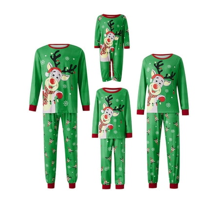 wybzd Christmas Family Matching Pajamas Set Adult Kids Baby Deer Printed Tops+Long Pants Sleepwear Nightwear
wybzd Christmas Family Matching Pajamas Set Adult Kids Baby Deer Printed Tops+Long Pants Sleepwear Nightwear