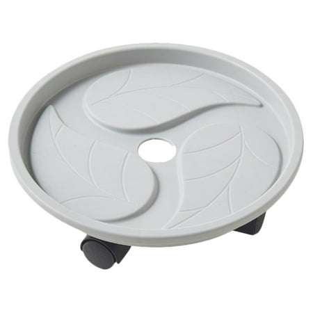 TOYMYTOY 1pc Flower Pot Tray Removable Universal Wheel Plant Flower Pot Base for Home