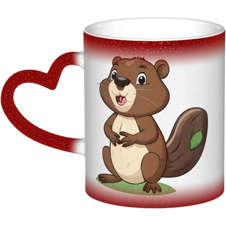 (Naughty Beaver) 11 Oz Color Changing Mug Heat Sensitive Mug Color Changing Coffee Cup Funny Print Mug Novelty Gift for Holiday and Birthday
(Naughty Beaver) 11 Oz Color Changing Mug Heat Sensitive Mug Color Changing Coffee Cup Funny Print Mug Novelty Gift for Holiday and Birthday