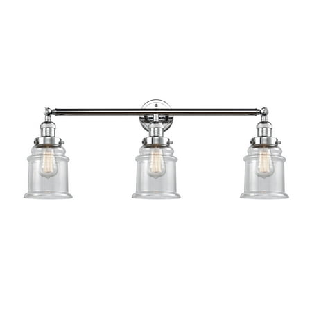 Innovations 205PCSG182 Three Light Bath Vanity Franklin Restoration Chrome