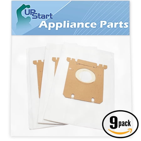27 Replacement Philips Jewel FC9050 - FC9079 Style S Vacuum Bags - Compatible Philips S-Bag Vacuum Bags (9-Pack - 3 Vacuum Bags per Pack)