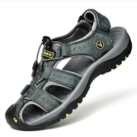 TOMITANY Men s Closed Toe Water Sandals Hollow-Out Wading Sandals Hiking Sandals Summer Casual Beach Sandals 7 Grey
TOMITANY Men s Closed Toe Water Sandals Hollow-Out Wading Sandals Hiking Sandals Summer Casual Beach Sandals 7 Grey