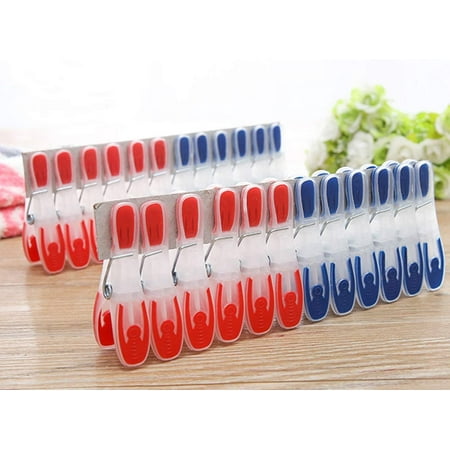 24 Pack Cute Clear Clothes Pins for Pictures Bathroom Clothesline Pegs Shirt Clips for Chip Bags Kitchen
24 Pack Cute Clear Clothes Pins for Pictures Bathroom Clothesline Pegs Shirt Clips for Chip Bags Kitchen