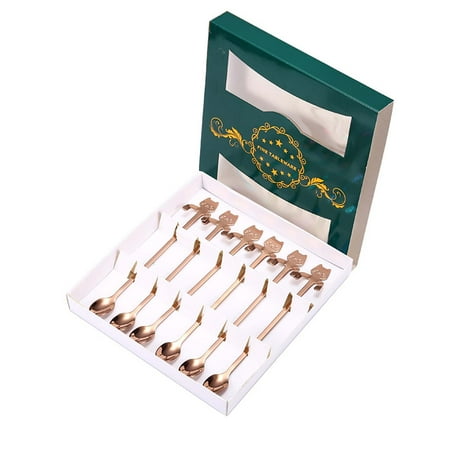 Wtgtog Stainless Steel Milk Coffee Spoons Dessert Ice Cream Fruit Spoon Teaspoon Accessories Tableware Gift Rose Gold
Wtgtog Stainless Steel Milk Coffee Spoons Dessert Ice Cream Fruit Spoon Teaspoon Accessories Tableware Gift Rose Gold