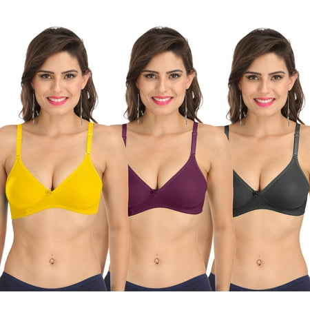 Ossirrio Women s Everyday Non Padded Non Wired 3/4th Coverage T-Shirt Bra with Free Transparent Strap
Ossirrio Women s Everyday Non Padded Non Wired 3/4th Coverage T-Shirt Bra with Free Transparent Strap