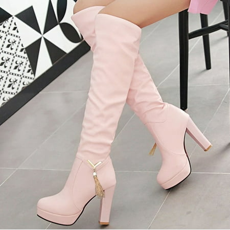 Bxzhiri Fashion Pure Color Round Toe Slip-On Boots Square Heels Vintage Women Boots
Bxzhiri Fashion Pure Color Round Toe Slip-On Boots Square Heels Vintage Women Boots