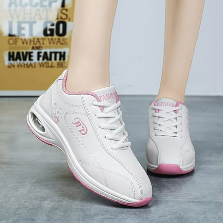Solid Waterproof Air Cushion Running Shoes Non Slip High Impact Faux Leather Sports Sneakers Women s Footwear
Solid Waterproof Air Cushion Running Shoes Non Slip High Impact Faux Leather Sports Sneakers Women s Footwear