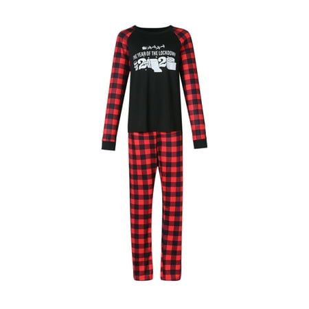 Seyurigaoka Sunisery Family Matching Christmas Pajamas Sets Red Black Plaid Top Trousers Sleepwear
Seyurigaoka Sunisery Family Matching Christmas Pajamas Sets Red Black Plaid Top Trousers Sleepwear