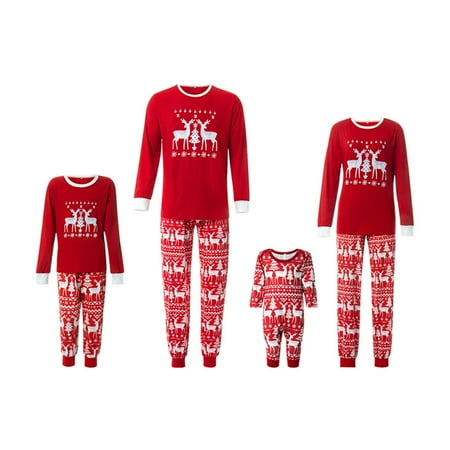 Qiylii Christmas Parent-child Matching Pajamas Outfit Set Long Sleeve Sleepwear/Jumpsuit
Qiylii Christmas Parent-child Matching Pajamas Outfit Set Long Sleeve Sleepwear/Jumpsuit
