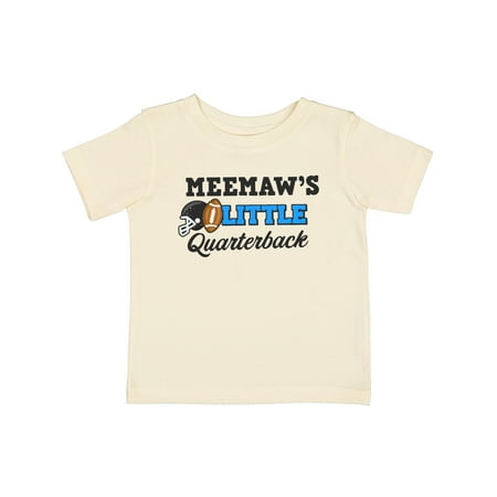 Inktastic Meemaws Little Quarterback with Football and Helmet Gift Baby Boy or Baby Girl T-Shirt
Inktastic Meemaws Little Quarterback with Football and Helmet Gift Baby Boy or Baby Girl T-Shirt